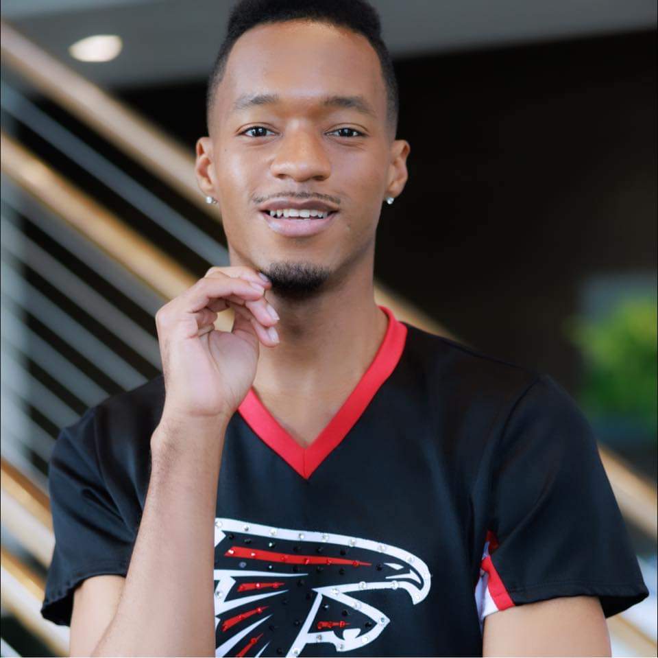 NBA dancer portrait